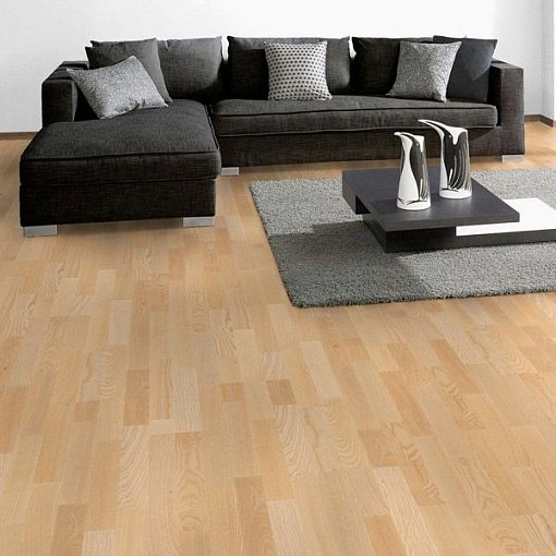 Паркетная доска Weitzer Parkett Charisma трехполосная Esche select ProStrong 15474