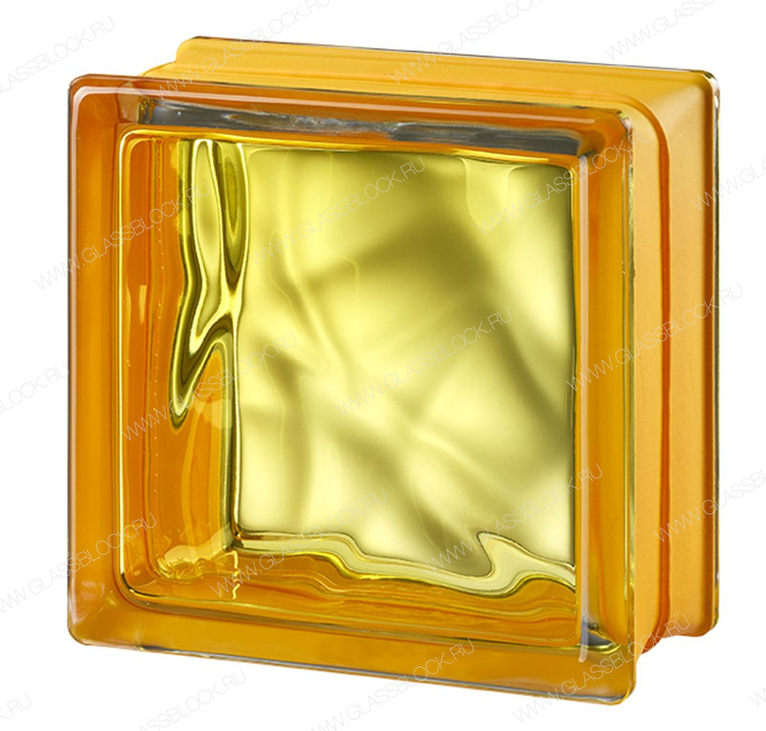 Стеклоблок MGs VEGAN YELLOW