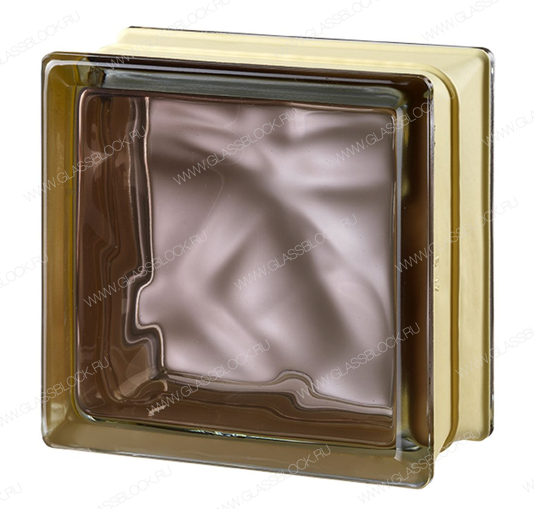 Стеклоблок MGs VERY NATURAL BRONZE