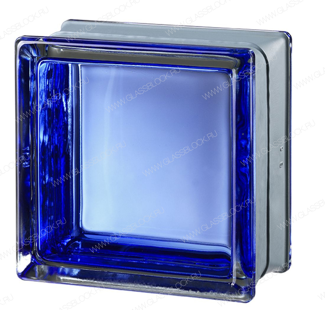 Стеклоблок MGs FUTURISTIC BLUE