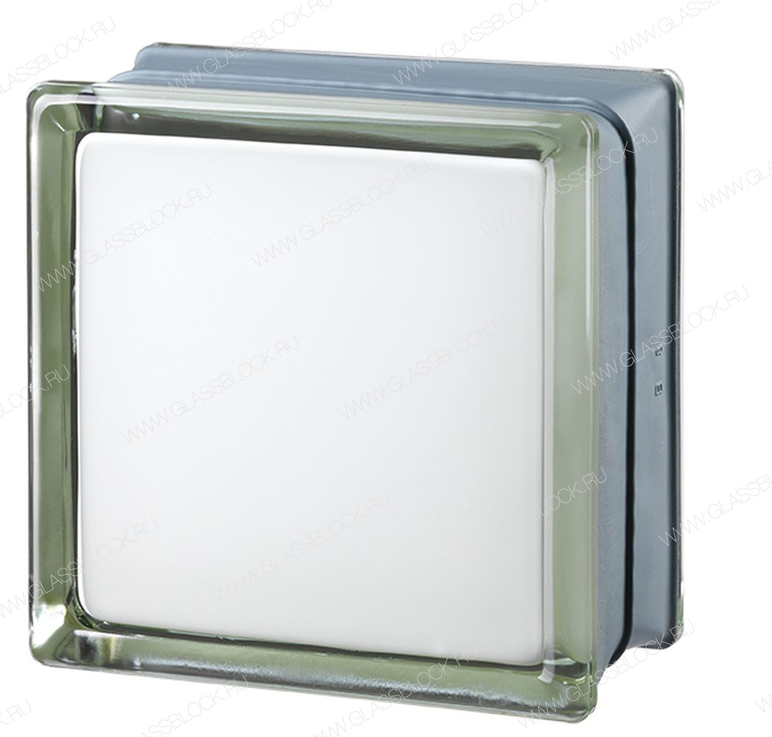 Стеклоблок MGs FUTURISTIC WHITE 100%