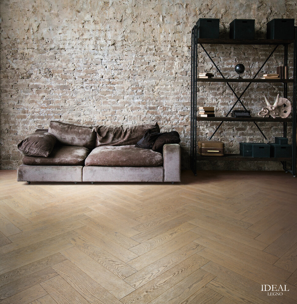Инженерная доска двухслойная Ideal Legno Spirit Дуб Sale e Pepe