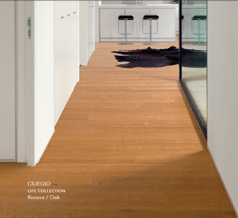 Инженерная доска двухслойная Ideal Legno Life Дуб Ciliegio