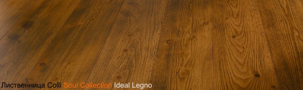 Инженерная доска трехслойная Ideal Legno Soul Лиственница Colli